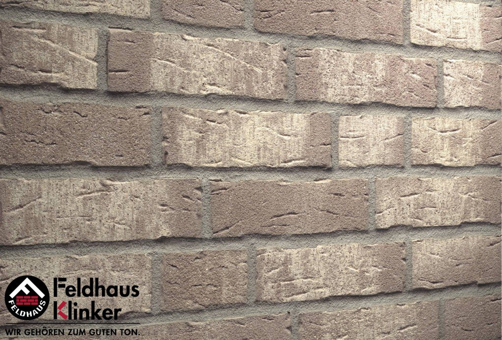Фасадная плитка ручной формовки Feldhaus Klinker R682 Sintra argo bianco NF14, 240*14*71 мм
