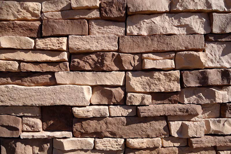 Фасадный облицовочный камень Колорадо «под необработанный камень», ЭкоСтоун