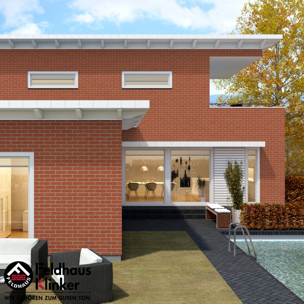 Фасадная плитка ручной формовки Feldhaus Klinker R487 Terreno rustico NF14, 240*14*71 мм