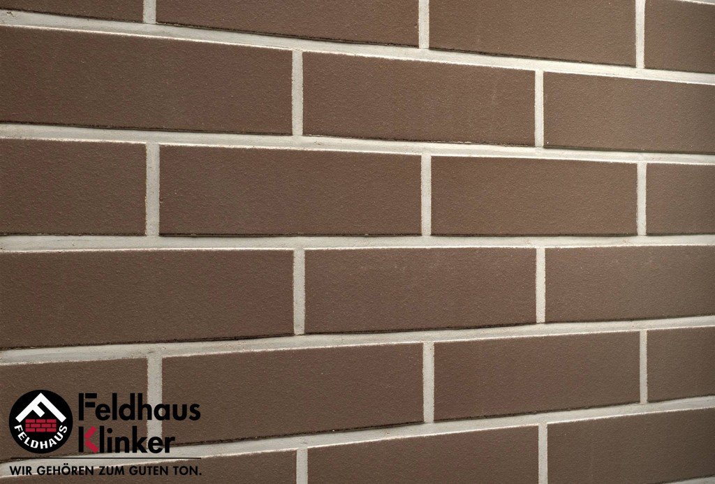 Фасадная плитка ручной формовки Feldhaus Klinker R500 Geo liso NF14, 240*14*71 мм